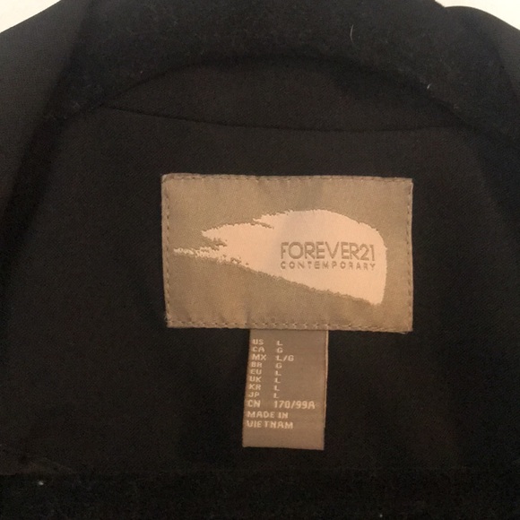 2 Forever 21 Black Blazers - Picture 2 of 2